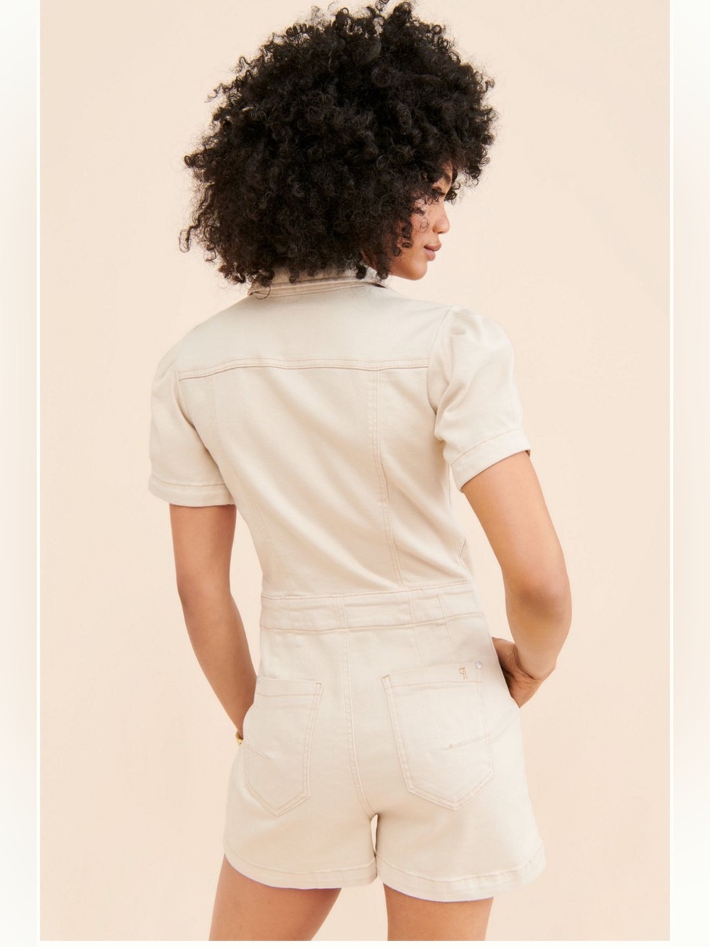 NWT Anthropogie The Kit utility romper - Picture 5 of 12